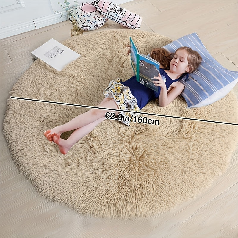 Luxurious Shaggy Rug 4x4 | Ultra-Soft, Non-Slip, Water-Resistant 