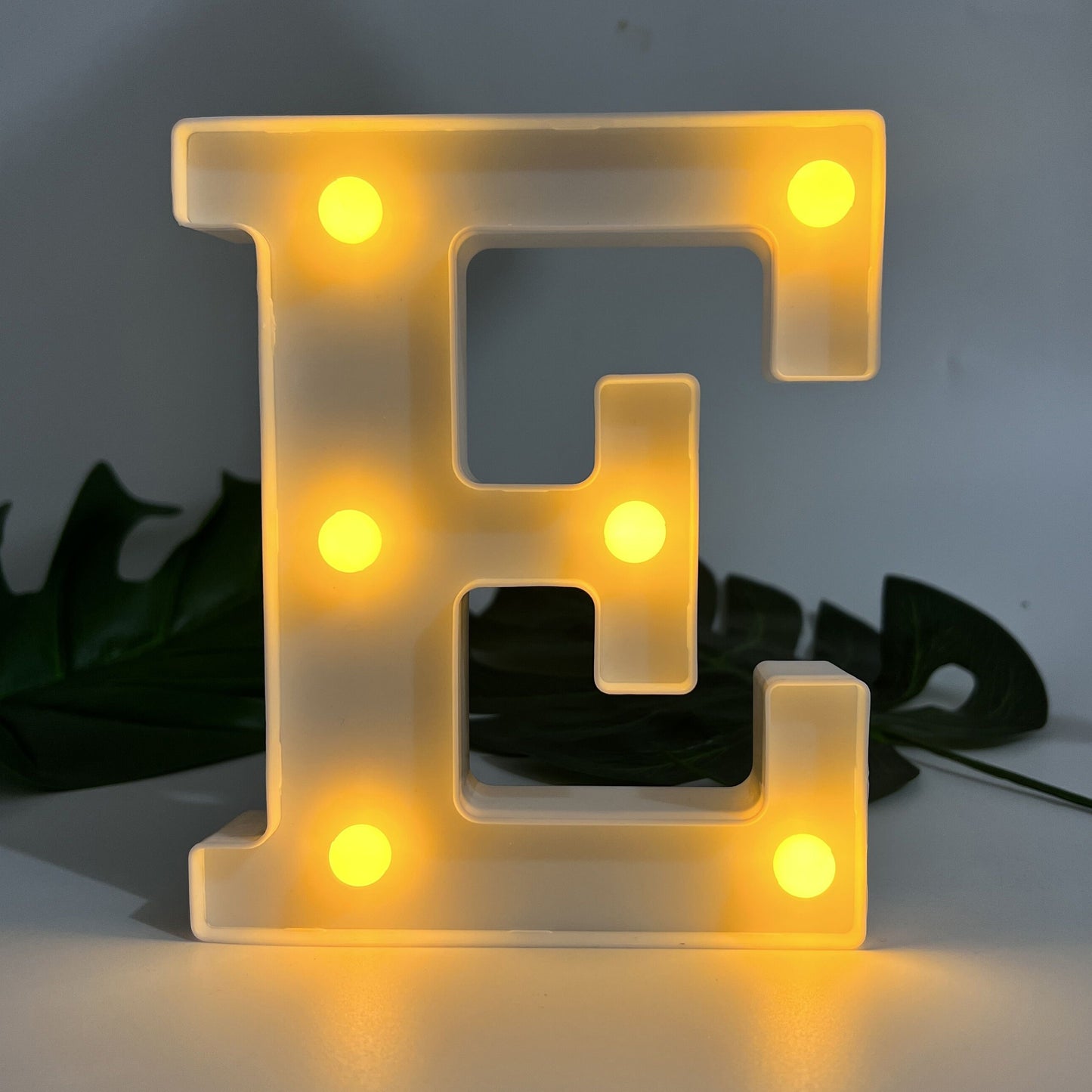 Alphabet LED Letter & Number Lights | Battery-Powered Night Lamp