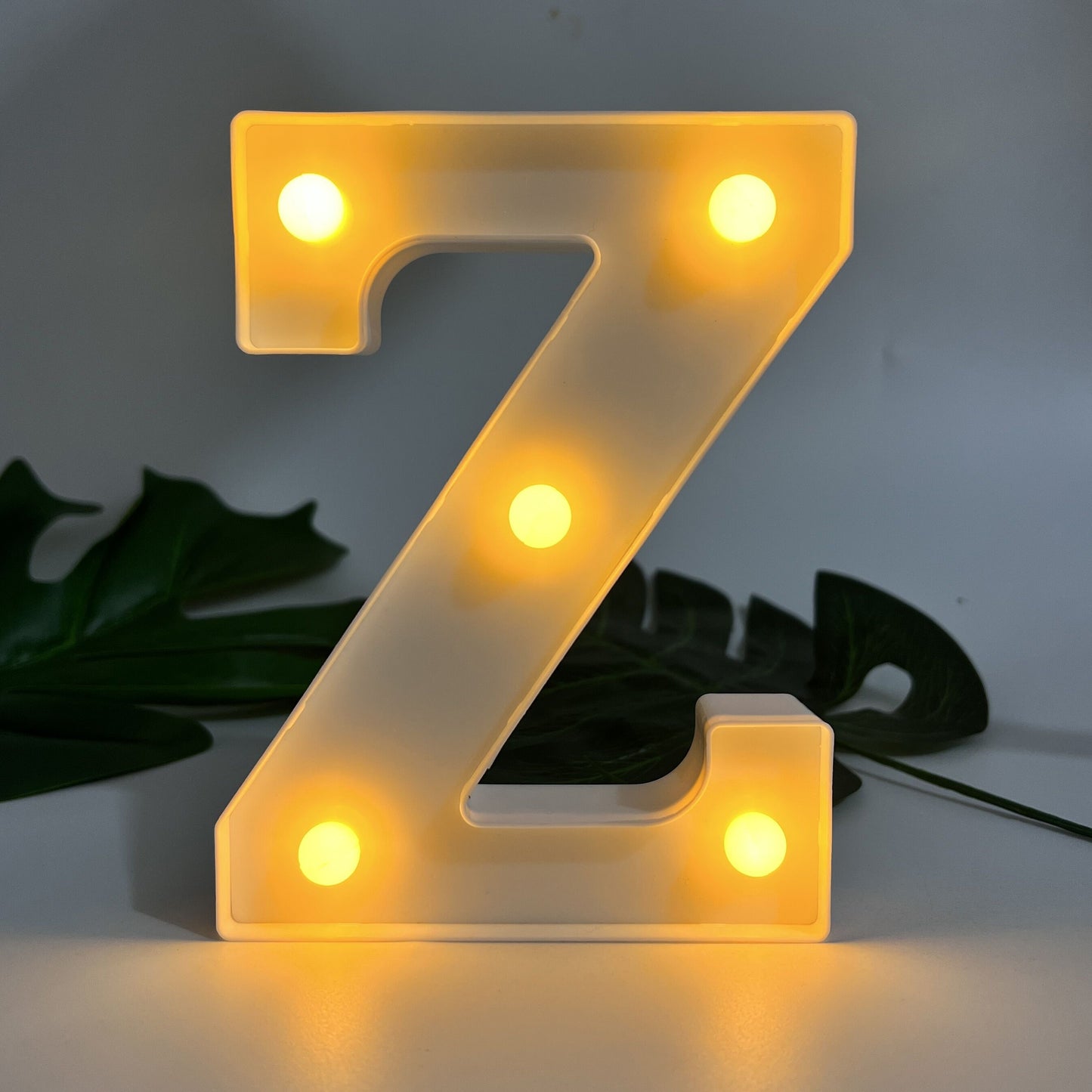 1pc Alphabet Letter LED Lights Luminous Number Lamp Decor, Battery Night Ligh, t For Home Wedding Birthday Christmas Party Decoration Letters Numbers Light, Home Decor